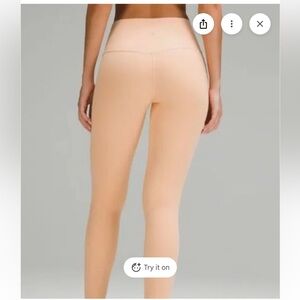 Lululemon Athletica peach Leggings